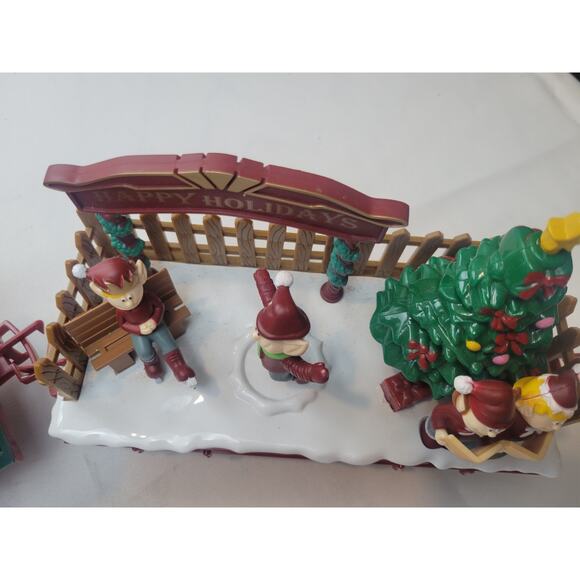 Scientific Toys 6 Train Cars Replacement Expansions Locomotive Caroling Caboose - Picture 7 of 16